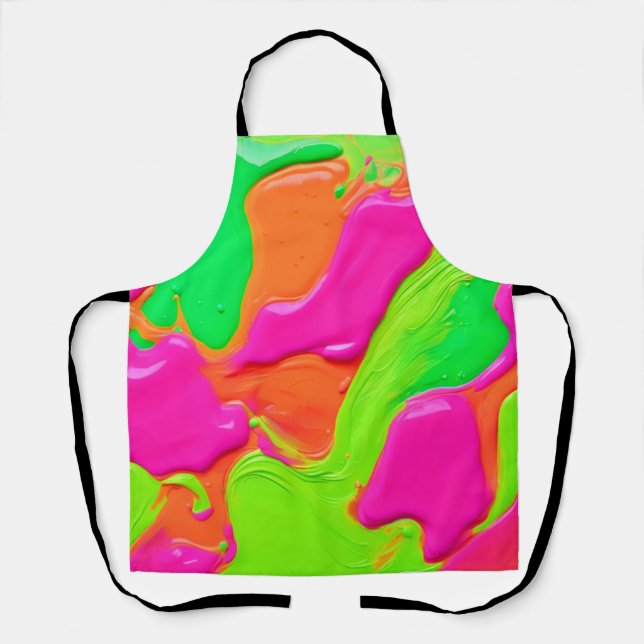 Vivid Colour Fusion Apron (Front)