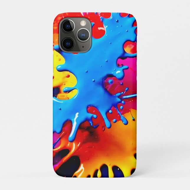 Vivid Colour Splash Art Case-Mate iPhone Case (Back)