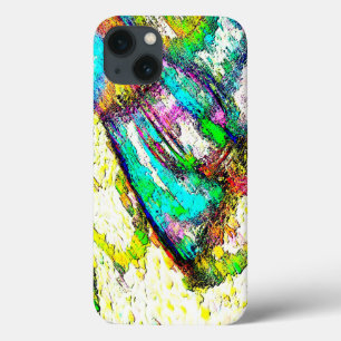 Vivid colours - Rustic and rough like roughcast iPhone 13 Case