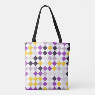 Vivid Diamond Dance Tote Bag