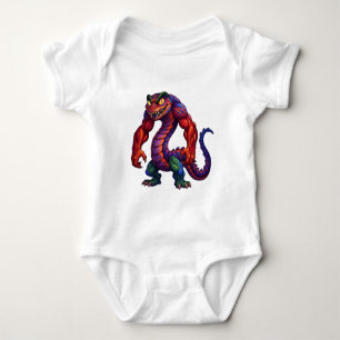 Vivid Ember Dragon Baby Bodysuit