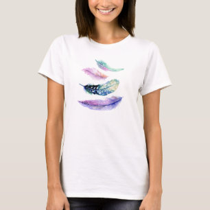 Vivid Feather Flowy Top
