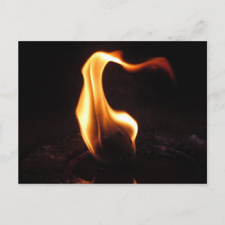 vivid flame postcard