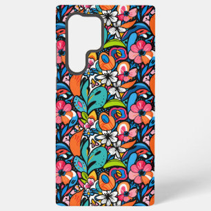 Vivid Floral Garden Bliss Samsung Galaxy Case