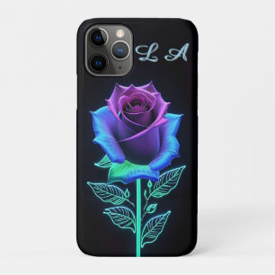 Vivid Glowing Flower with Neon Accents Case-Mate iPhone Case