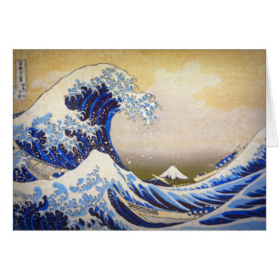 Vivid Great Wave by Hokusai
