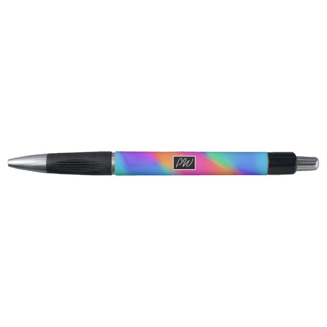 Vivid Holographic Personalised Pen (Front)