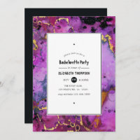 Vivid Ink Splash Bachelorette Party