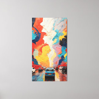 Vivid Journey Canvas Print