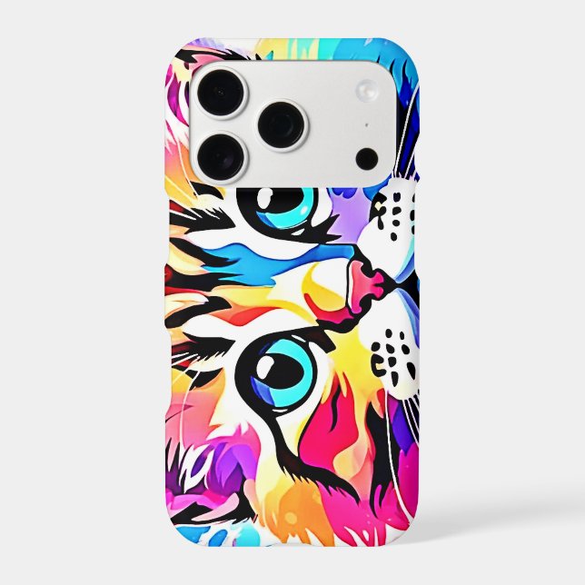 Vivid Kitty Vibes Design (Back)