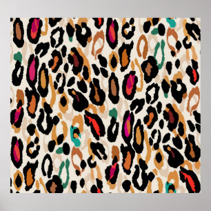 Vivid Leopard Animal Prints
