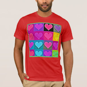 Vivid Love Palette: Heart Bliss T-Shirt