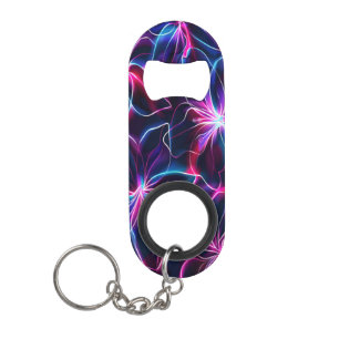 Vivid Neon Flower Burst
