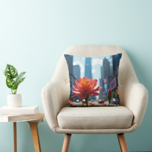 Vivid Orange Cushion