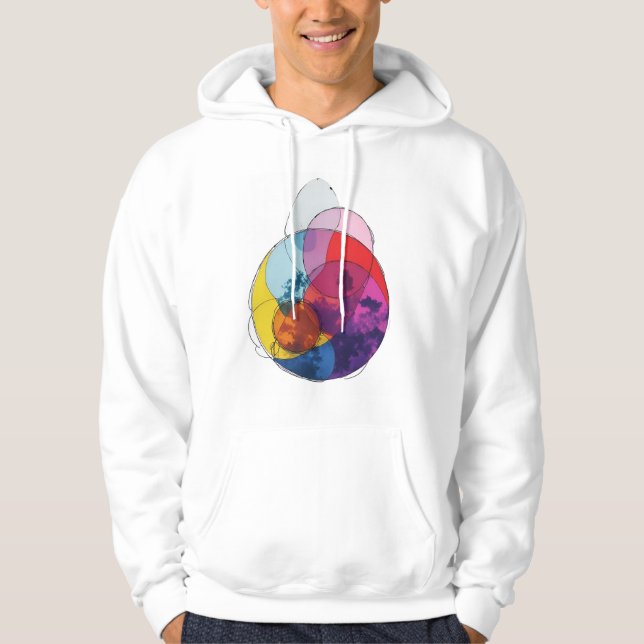Vivid Overlap V03 Hoodie (Front)