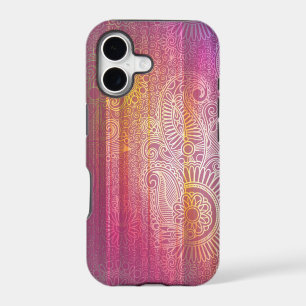 Vivid Paisley Doodle Patterns iPhone 5 Case