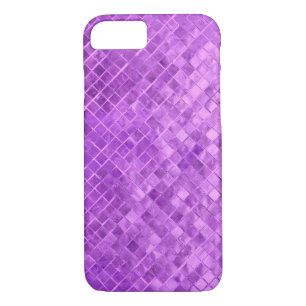 vivid purple diamond metallic tile Case-Mate iPhone case
