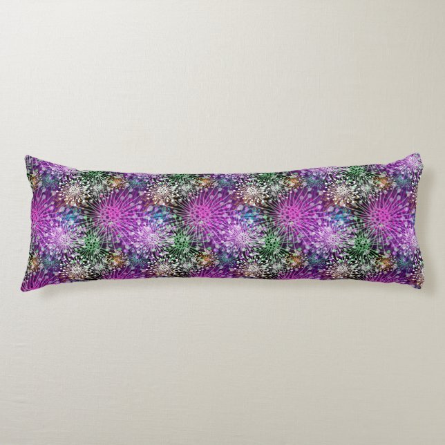 Vivid Spotty Pattern Body Cushion (Front)