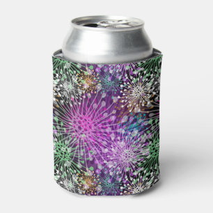 Vivid Spotty Pattern Can Cooler