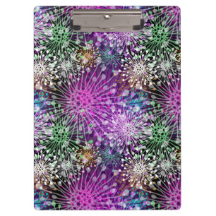 Vivid Spotty Pattern Clipboard