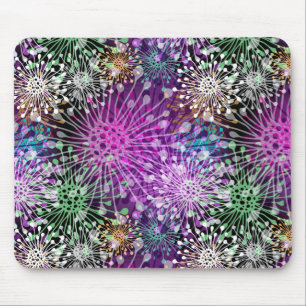 Vivid Spotty Pattern Mouse Pad