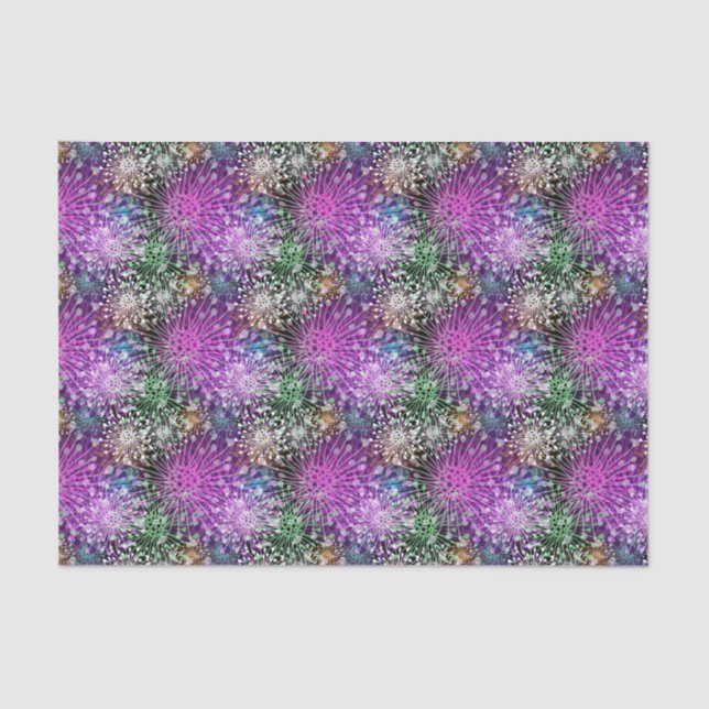 Vivid Spotty Pattern Tissue Paper (Front)