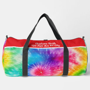 Vivid Starburst Tie Dye Travel Pack
