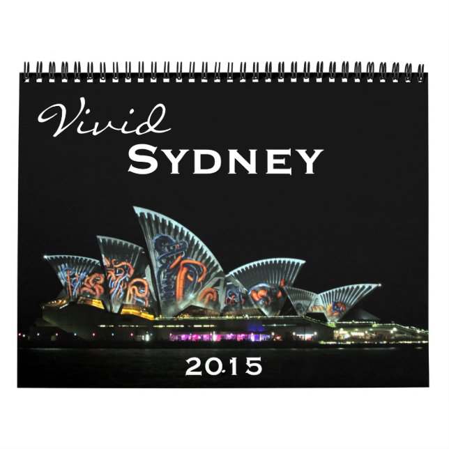 vivid sydney 2015 calendar (Cover)