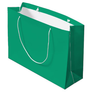 Vivid Turquoise Large Gift Bag