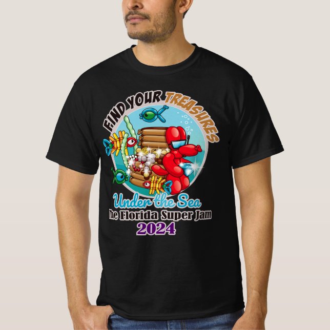 Vivid underlay (Black) Mens Tee Shirt (Front)