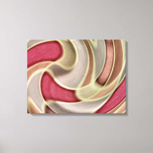 Vivid Velocity Canvas Print (Front)