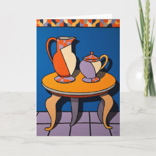Vivid Vessels Fathers Day Card