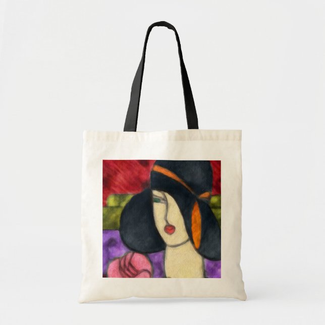 Vivid Vivian Tote Bag (Front)