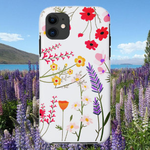 Vivid Wildflower floral   Case-Mate iPhone Case