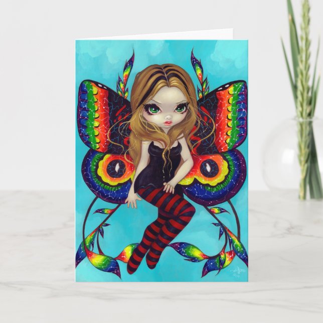 "Vivid Wings" Greeting Cards (Front)