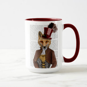 Vivienne Steampunk Fox Mug