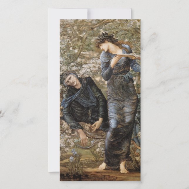 Vivien's Beguiling of Merlin (Edward Burne-Jones) Card (Front)