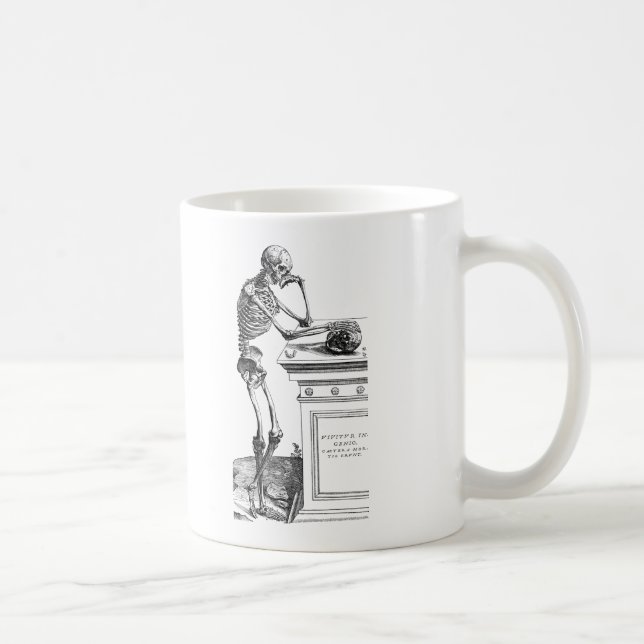 Vivitur Ingenio - Skeleton Coffee Mug (Right)