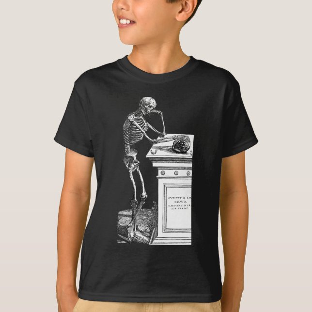 Vivitur Ingenio - Skeleton T-Shirt (Front)
