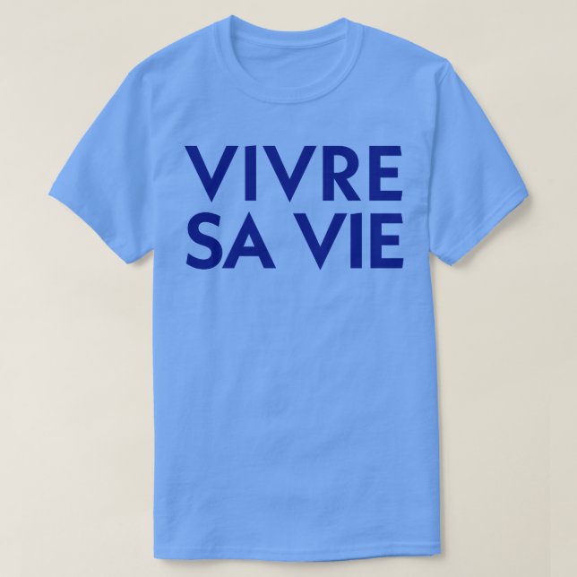 Vivre Sa Vie 1 T-Shirt (Design Front)
