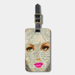 Vivstorm Face of Paris Luggage Tag
