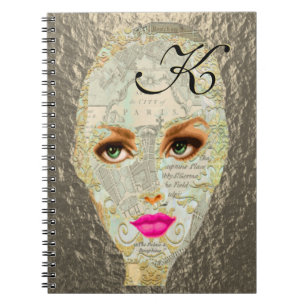 Vivstorm Face of Paris Spiral Notebook