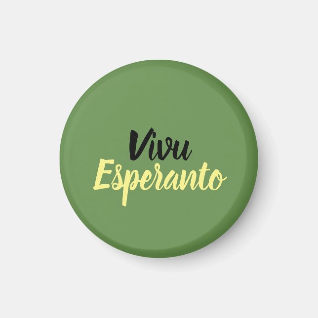 Vivu Esperanto Magnet (Front)