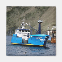 Vixen, Crab Boat in Dutch Harbour, Alaska