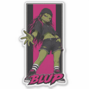 Vixy The Female Bullfrog Streetwear Graphic