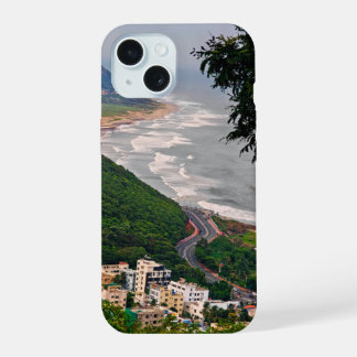 Vizag beach view from kailasgiri iPhone 15 case