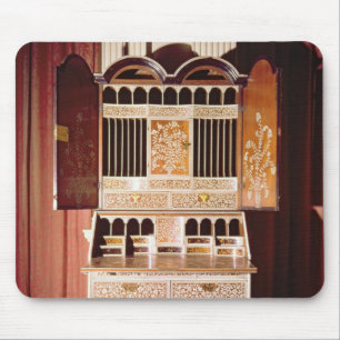 Vizagapatam bureau cabinet mouse pad