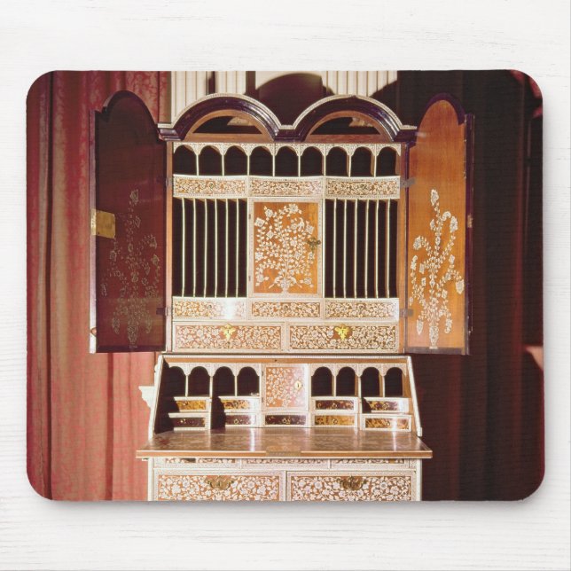 Vizagapatam bureau cabinet mouse pad (Front)