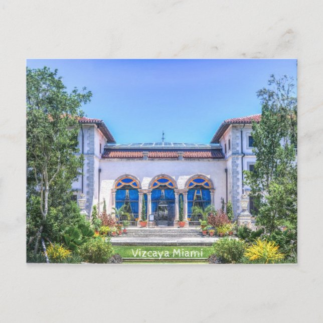 Vizcaya Miami Postcard (Front)