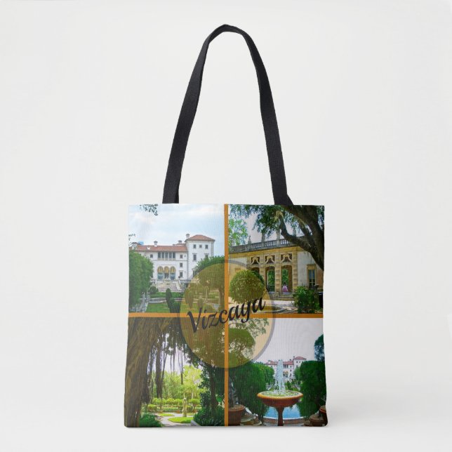Vizcaya Museum and Botanical Garden Miami Florida Tote Bag (Front)